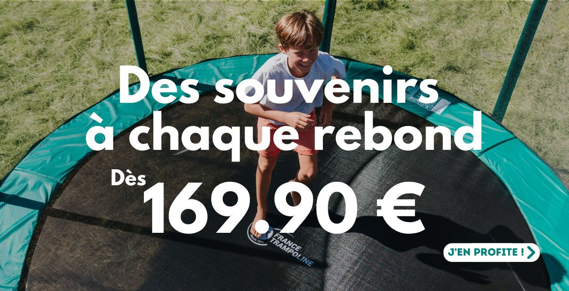 Un trampoline dès 169.90 € 